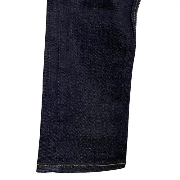 Rag & Bone Mid Rise Skinny Jean Harrow Dark Blue Wash 24 - Picture 5 of 16